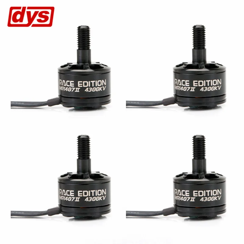 

4X DYS SE1407 II 4300KV 3-4S FPV Racing Brushless Motor N52 Magnet For RC Multi Rotor Quadcopter FPV Racer Parts Accessories