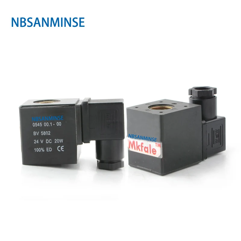 

NBSANMINSE 20pcs/lot 0543 / 0545 Pneumatic Air Solenoid Valve Coil Led DC12V DC24V AC110V AC220V For VX2120 PU225