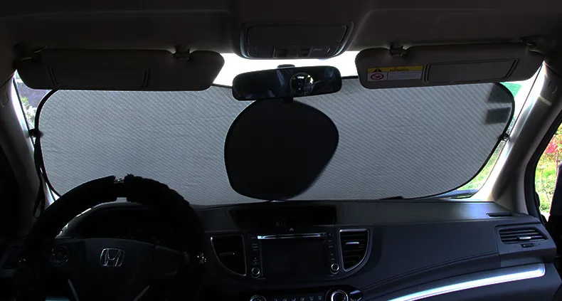 Silver Coated Sun Block Suit for Automobile in Summer with Front Shield Side Shield and Back Shield Car Accessories