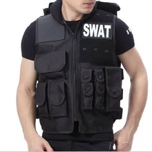 Тактический охотничий жилет Боевая штурмовая пластина несущая пуленепробиваемая модель Molle тактический черный жилет cs жилет swat защитное оборудование