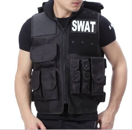 

Tactical Hunting Vest Combat Assault Plate Carrier bulletproof model Molle Tactical Black vest cs vest swat protective equipment