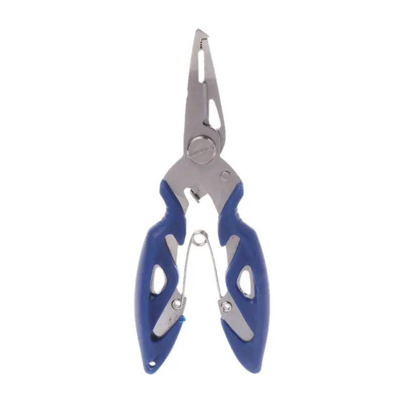 

New Stainless Steel Fishing Pliers Scissors Line Cutter Remove Hook Tackle Tool