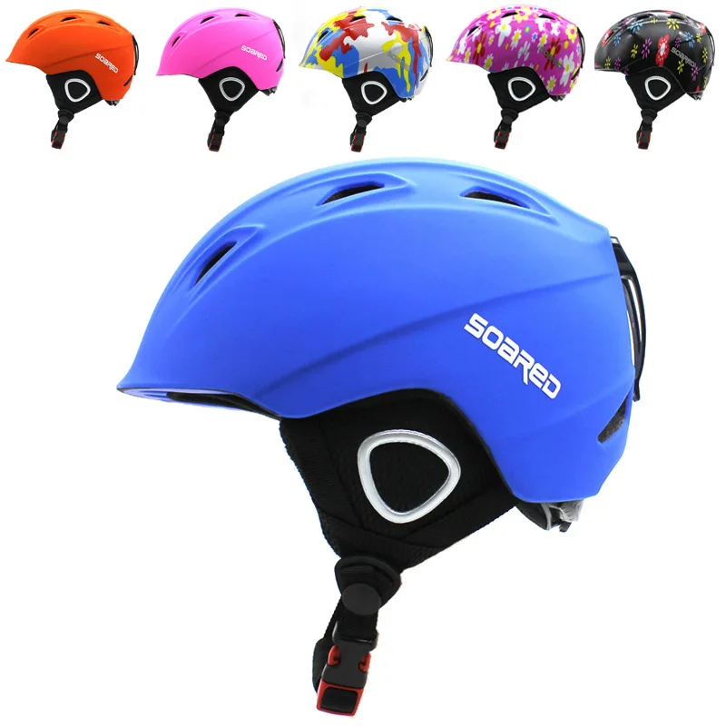 Парящий, лыжный шлем, цельный, литой, лыжный шлем, детский, снежный шлем, безопасный скейтборд, лыжный, сноуборд, шлем для детей