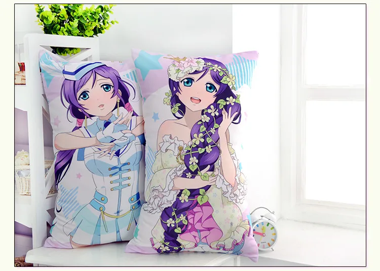 Японское аниме Love Live Tojo Nozomi обнимающая подушка для тела Милая мультяшная Подушка плюшевая ткань