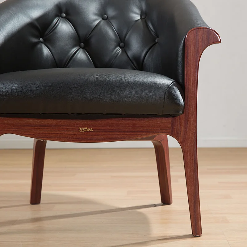 Leisure Europe and American style chairs antique wooden furniture solid wood armchairs suitable for the living roomM057*2