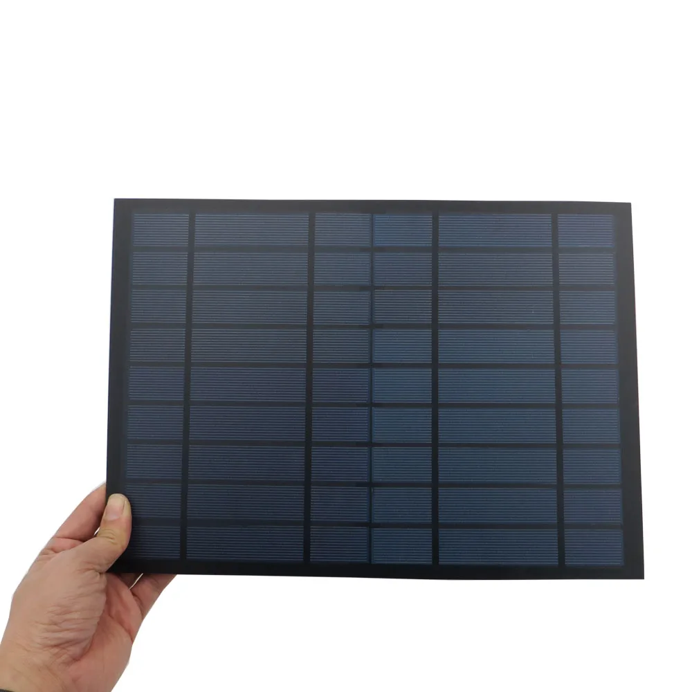 Портативная мини панель солнечных батарей Sunpower 10 Вт 9 В 1 А система сделай сам для