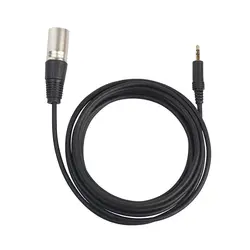 SCLS Новый 3 м 3,5 мм стерео разъем для 3 Pin XLR Male микрофонный кабель аудио запись