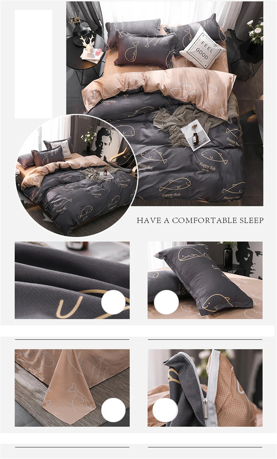 ParkShin сетки постельное белье Nordic Комплект двойной queen двуспальная кровать Постельное белье кровать плоский лист Стёганое одеяло крышки 3/4 шт. комплект наволочек