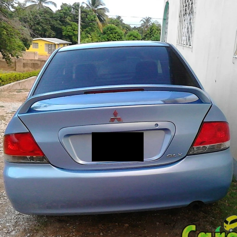 Для mitsubishi Lancer спойлер 2005 2009 Высокое качество абс материал заднее крыло