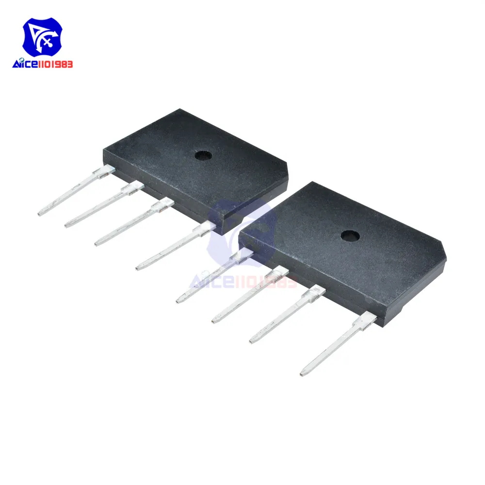 5PCS/Lot Bridge Rectifier Diode SIP-4 GBJ2510 25A 1000V Single Phase Bridge Rectifier Original Integrated Circuit
