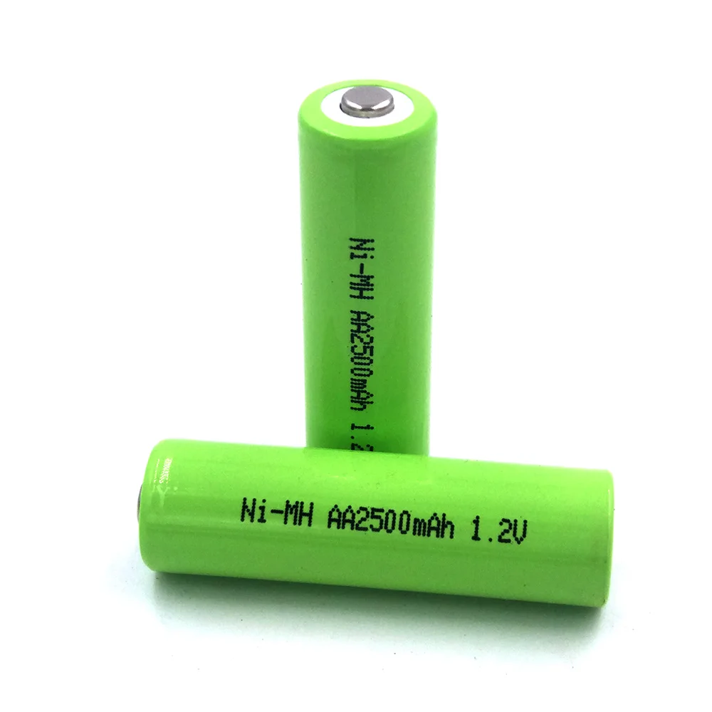 10 шт. аккумуляторные батарейки AA 2500 мАч|rechargeable battery|rechargeable battery aabattery aa |
