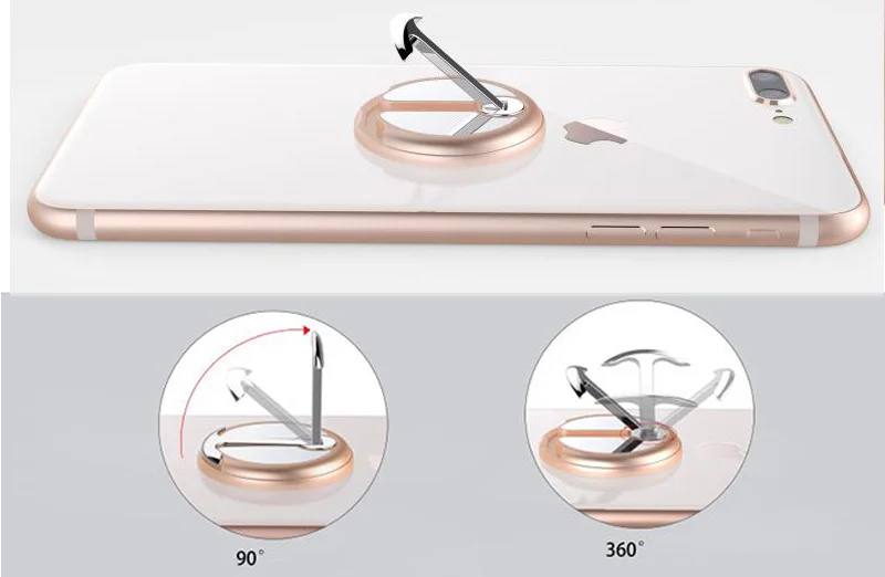 المغناطيسي الهاتف حلقة حامل اكسسوارات دعم الهاتف حامل ل فون 8 7 6 زائد 5 s huawei السيارات المحمول خاتم الهاتف مرفق