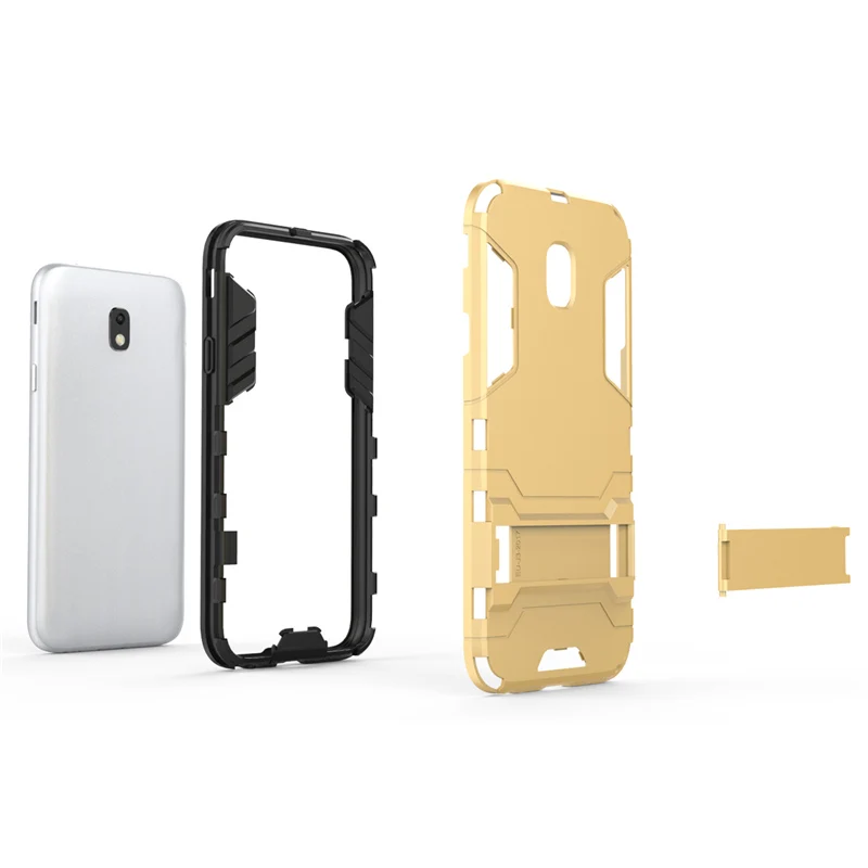 2 in 1 Hard PC+Soft Silicone TPU Rugged Rubber Kickstand Case For SAMSUNG Galaxy J3 2017 J330F Armor Shockproof Phone Cover Capa (5)