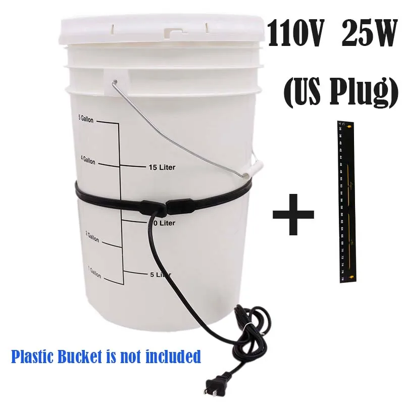 Universal Fermentation Heating Belt for Homebrewing – 25W Adjustable Temperature Control