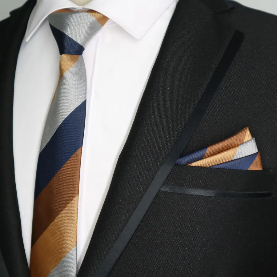 27 цветов, 6 см, обтягивающие мужские полиэфирные шелковые галстуки, карманный квадратный набор в горошек, узкий галстук наборы с платком, Мужская Свадебная деловая вечеринка - Цвет: SG20