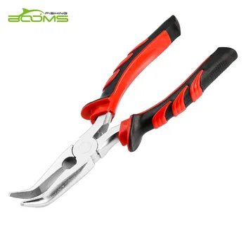 

Booms Fishing F06 Long Nose Fishing Pliers for Line Cutters Hooks Remove and Grip Fishing Tools 6.5 inches