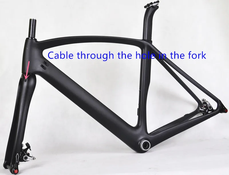 5 cable routing in the fork