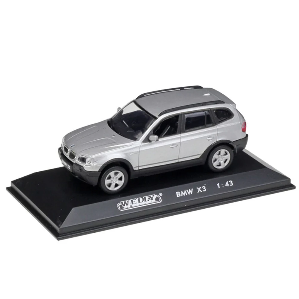 WELLY Metal Model Car 1:43 Scale Model Volvo/VW/Audi/Benz/Mini Diecast Automobile Toys For Collection Children Friend Gift - Цвет: BMW X3