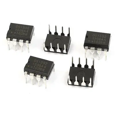 5 шт. DS1302 DIP-8 8-контактный непрерывный заряд часы IC чип | Обустройство дома