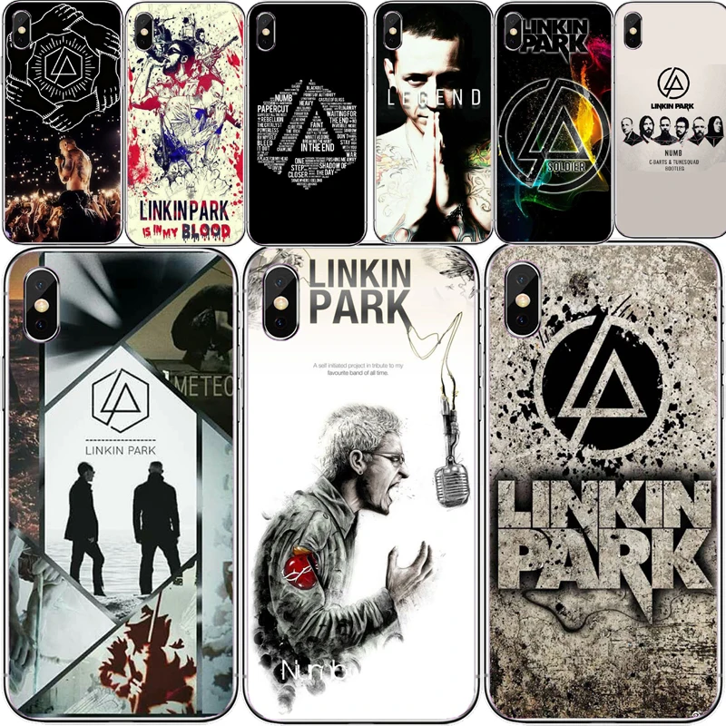 Чехол для iphone 5 4 6 7 8 Plus X Ultra Fino Linkin Park Честера БЕННИНГТОНА Мягкий ТПУ чехол для телефона