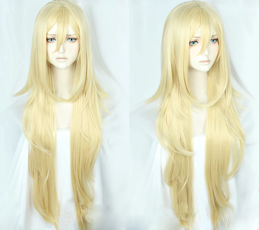 Anime Angels Of Death Rachel Gardner Ray Cosplay Wig Long Straight Blonde Heat Resistant Synthetic Hair Cosplay Costume Wigs Anime Costumes Aliexpress