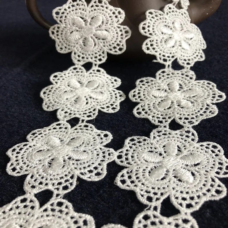Lace accessories Pattern dissolved embroidery lace buiter cloth patch 5 cm X0502 | Дом и сад