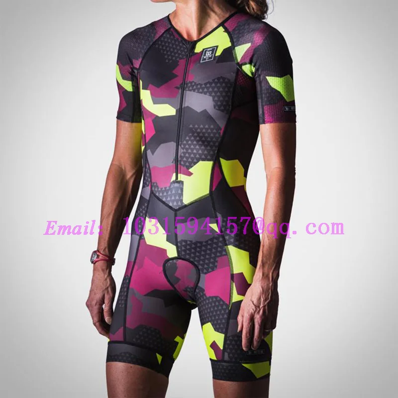 

wattie ink custom clothing women body kit cycling female skinsuit triatlon ropa ciclismo jumpsuit skin suit speedsuit 9d gel pad