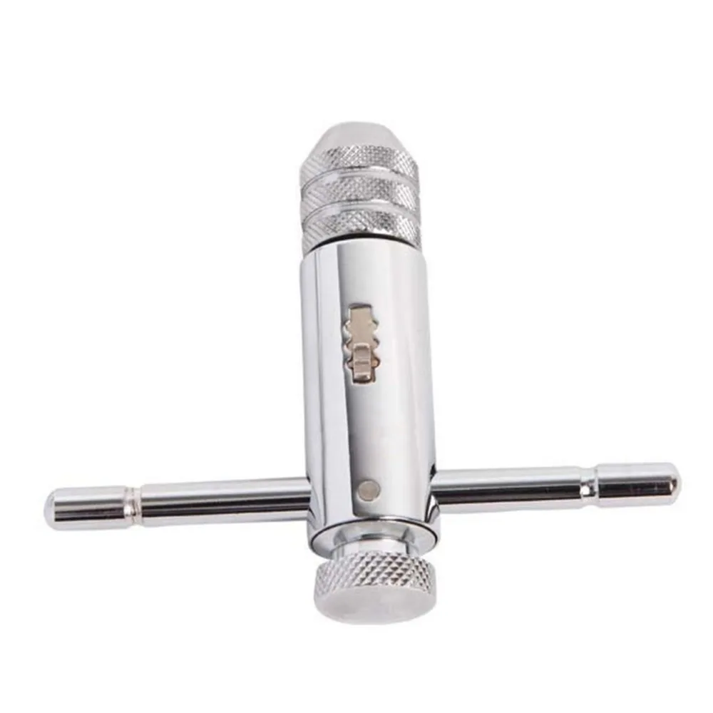 Adjustable Ratchet Tap Wrench Chrome Vanadium Steel Durable Auto Repair