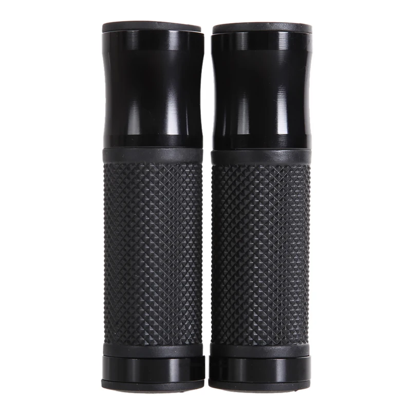 

CNC Black Motorcycle Grips Aluminum Rubber Gel Hand Grips for 7/8" Handle Bar Bikes Motorcycle Handlebar Motocross Moto Grip Pit