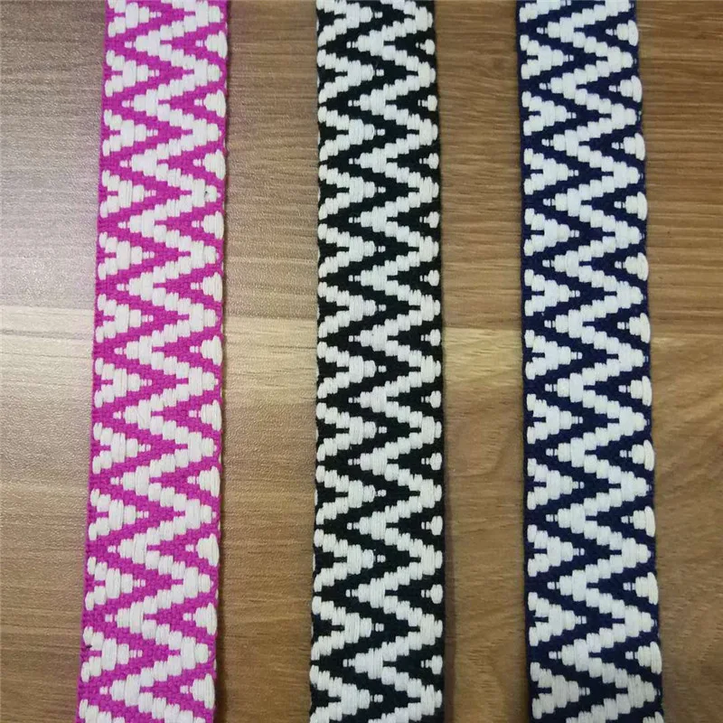 

GAFABRIC Webbing Woven Cotton Webbing 3cm width Cotton thread Ribbon Decorative DIY Webbing Accessories 10Yards