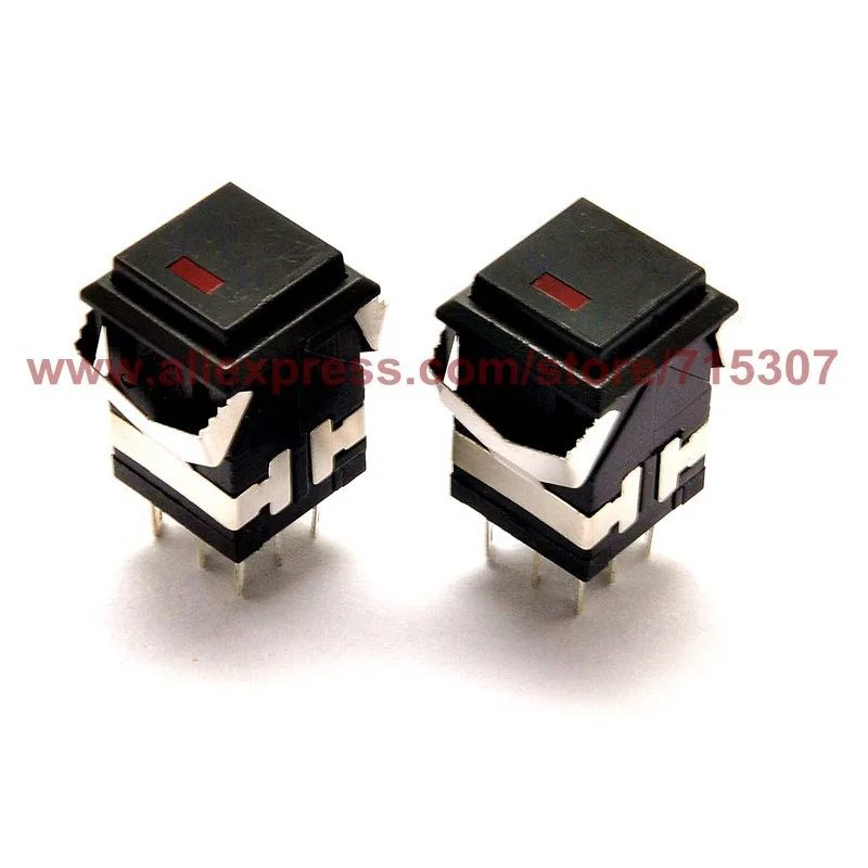 push button switch kd2-21 black