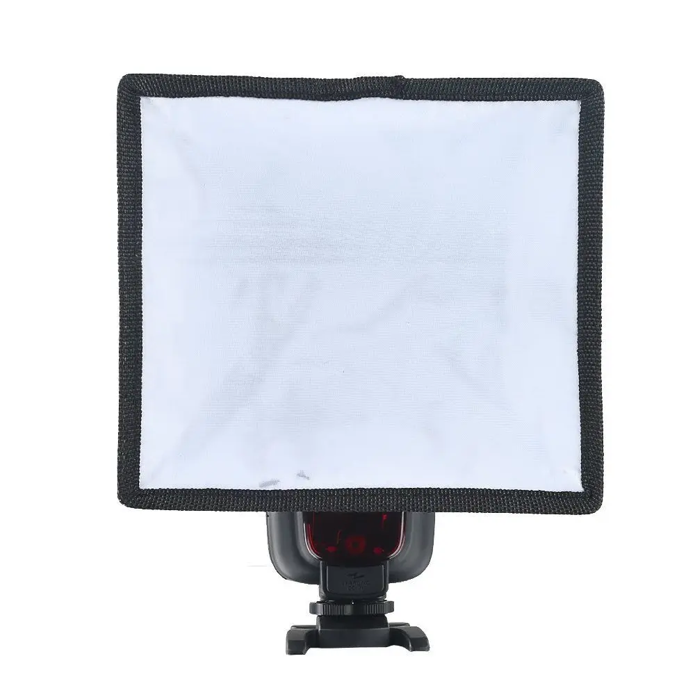 Внешний рассеиватель для вспышки 15 см 17 х17 см|flash diffuser|softbox miniexternal flash softbox |