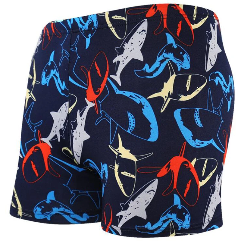 Купальный костюм с принтом акул Mayo, Мужская купальная одежда badpak, купальный костюм, купальные плавки, шорты для мужчин maillot de bain homme sunga - Цвет: HW180433 Sharks