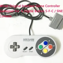 Проводной интерфейс игровой контроллер геймпад для 6 цифровых кнопок S-F-C/SNES консоли