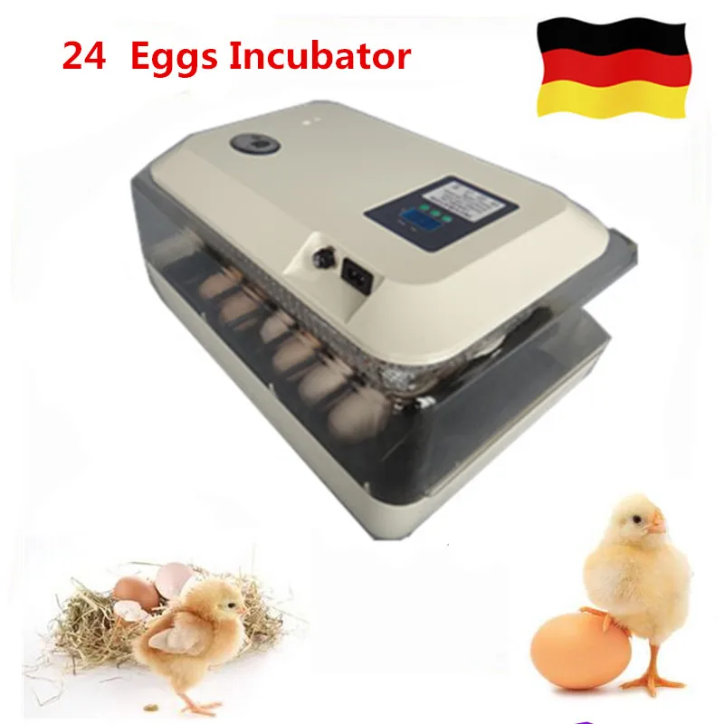 

Mini household auto hatchers chicken eggs digital display temperature control incubator factory price