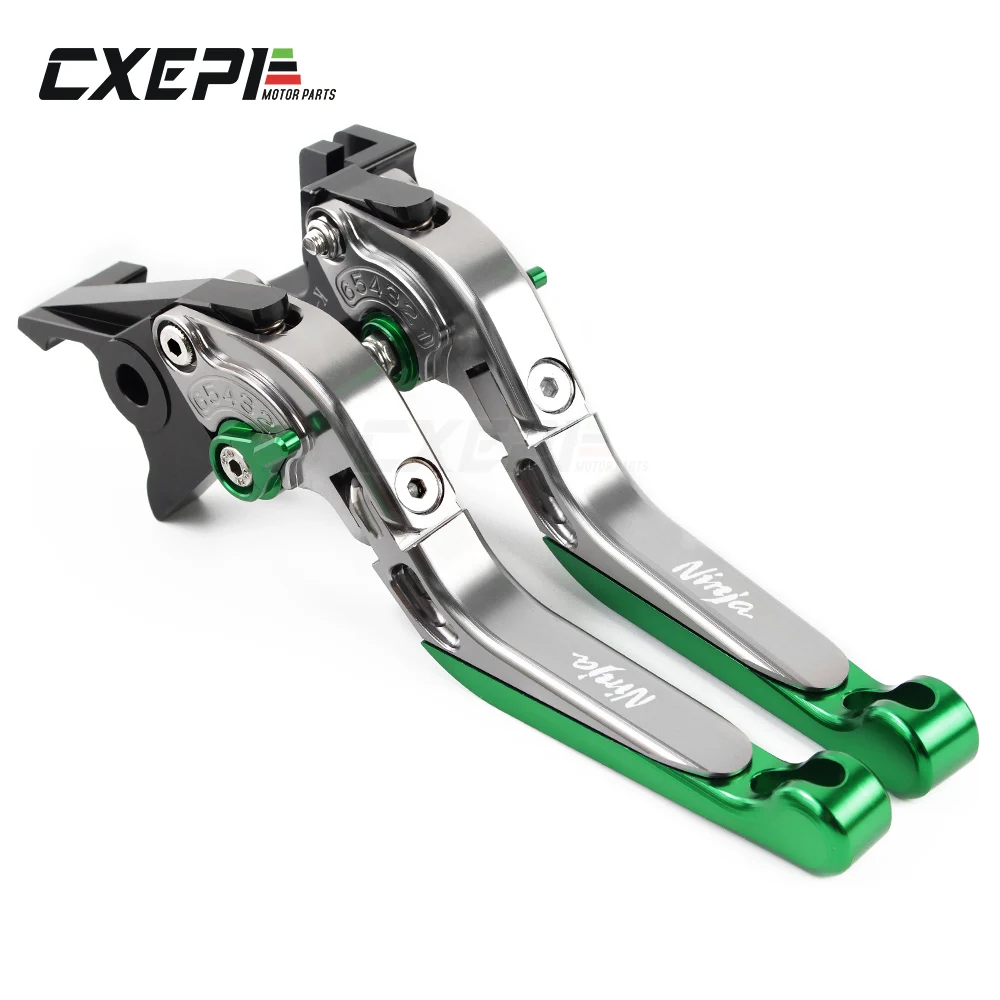Складные рычаги сцепления для мотоциклов KAWASAKI NINJA 300 300R 250R Z300 Z250SL NINJA250R 400|Рычаги