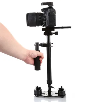 

S60T Professional Portable Carbon Fiber Mini Handheld Camera Stabilizer DSLR Camcorder Video Steadicam