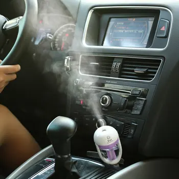 

Mini Car Aroma Essential oil Diffuser Humidifier Aromatherapy Portable Car Air Humidifier cool mist Purifier in car