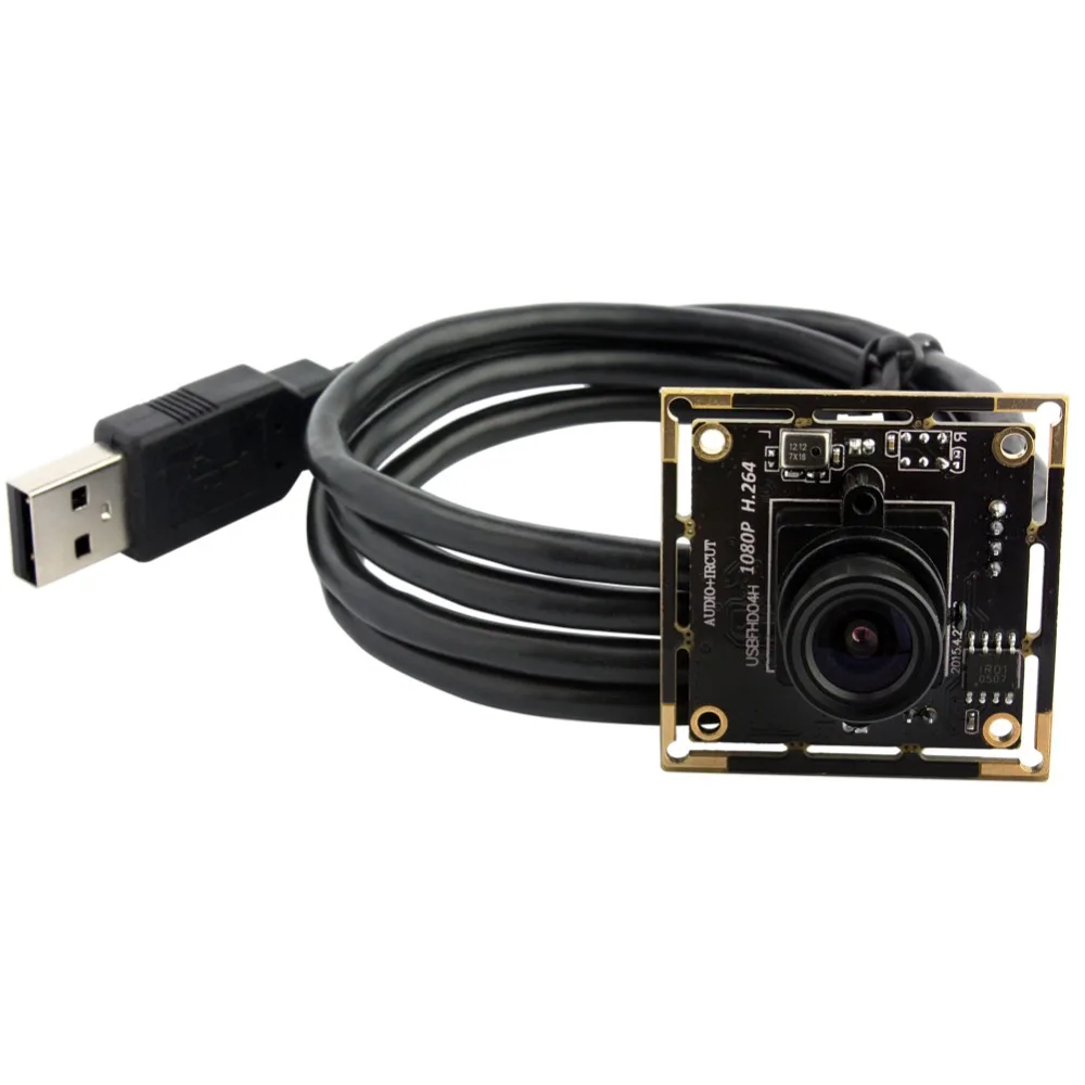 

Wide view 2.1mm lens 2MP 1920 x 1080 mini 38x38mm camera module 1/3" CMOS Aptina AR0330 H.264 MJPEG YUY2 output usb webcam