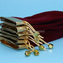 500 шт/партия CBRL бархатный шнурок ювелирные изделия мешок/мешок для туалетных принадлежностей/браслет, размер можно настроить, различные цвета