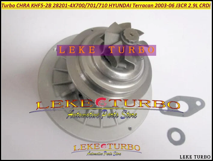 Turbo Cartridge CHRA RHF5-2B KHF5-2B 28201-4X700 28201-4X701 28201-4X710 Turbocharger For HYUNDAI Terracan 2003-06 J3 J3CR 2.9L CRDi (6)