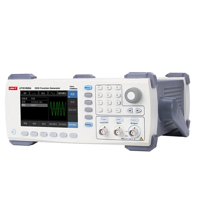 Uni T UTG1005A DDS генератор сигналов 5 МГц 125MSa/s 14 бит цифровой произвольной формы