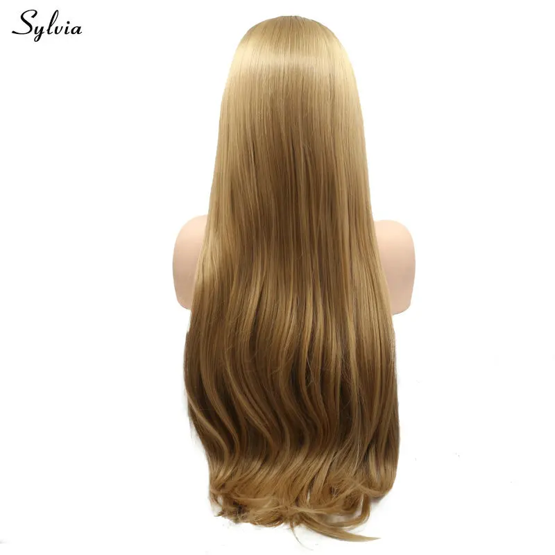 blonde synthetic wig (2)