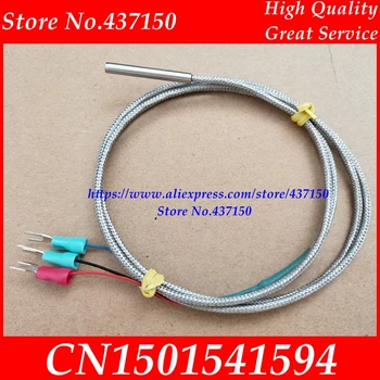 

PT100 temperature sensor PT1000 platinum resistance three wire Teflon thermocouple temperature line 3 cable 4*30 probe