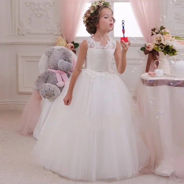 Elegant-Girl-Dresses-White-Satin-Lace-Tulle-Belt-Sleeveless-Floor-Length-0-14-Year-Pageant-Prom.jpg_640x640