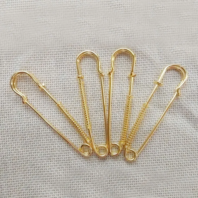 STENYA Brooch Findings Safety Pin Kilt Big Pins Needles Jewelry Making