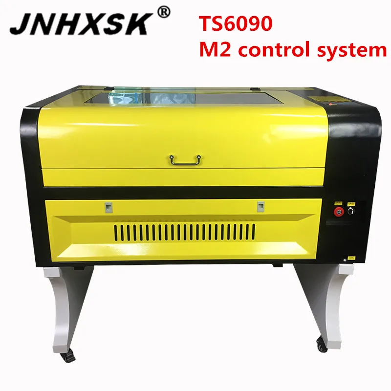 

JNHXSK CNC CO2 laser engraver cutting machine glass machine TS6090 6090 used for glass bottle glass cup engraving for sale