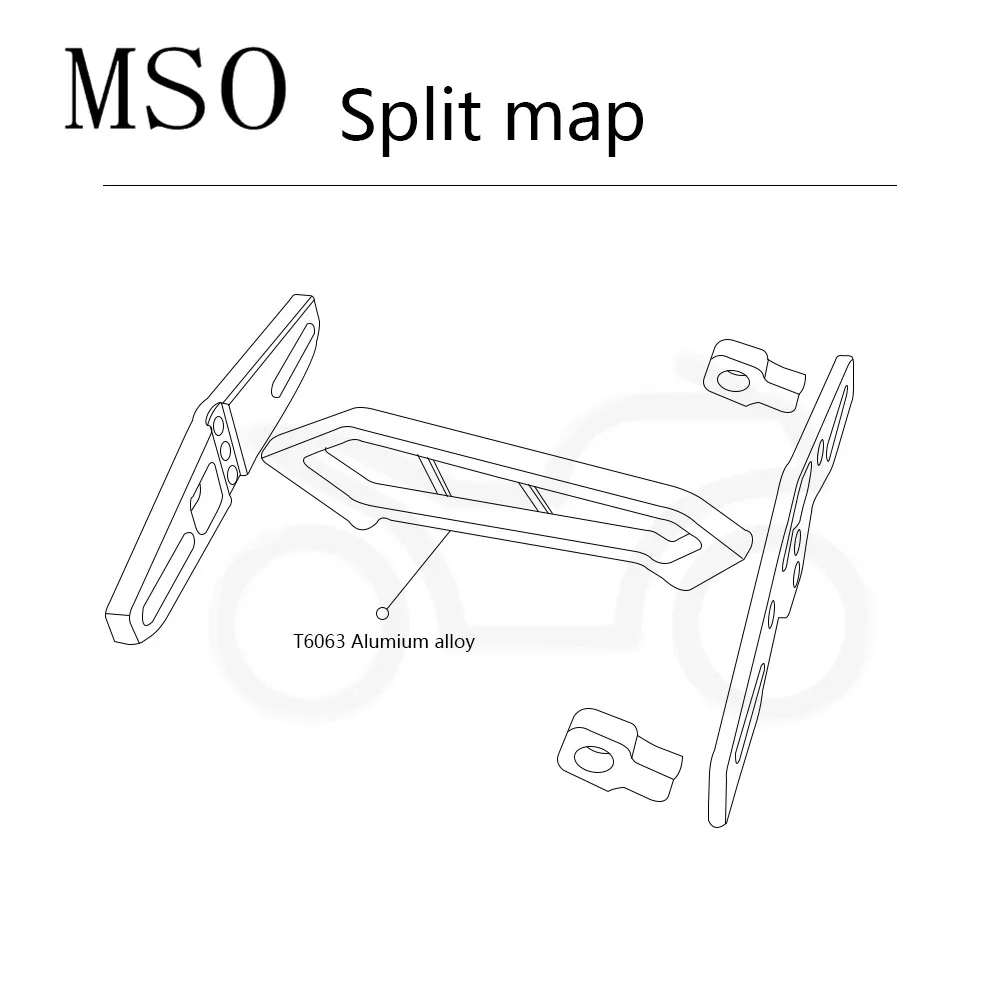 Для HONDA MSX 125 MSX 300 MSX125 MSX300 ЧПУ Алюминий мотоцикл номерной знак рамка номерного кронштейн-держатель с легким