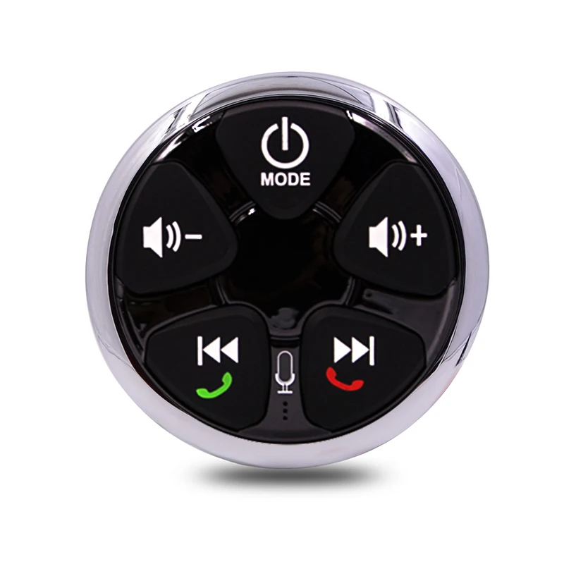 

HASDA Waterproof Utility Marine Gauge Bluetooth Audio Control Receiver Bluetooth Calling for ATV UTV Car Boat Golf