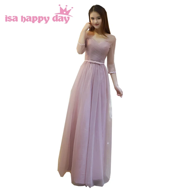 Hot Sale 2019 Blush Tulle Ball Gown Classy Women Elegant Dress